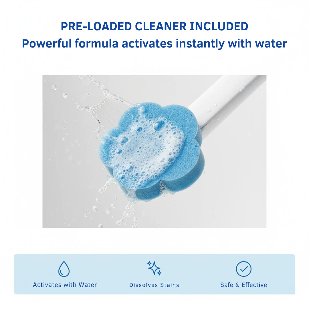 FloraClean Disposable Toilet Brush